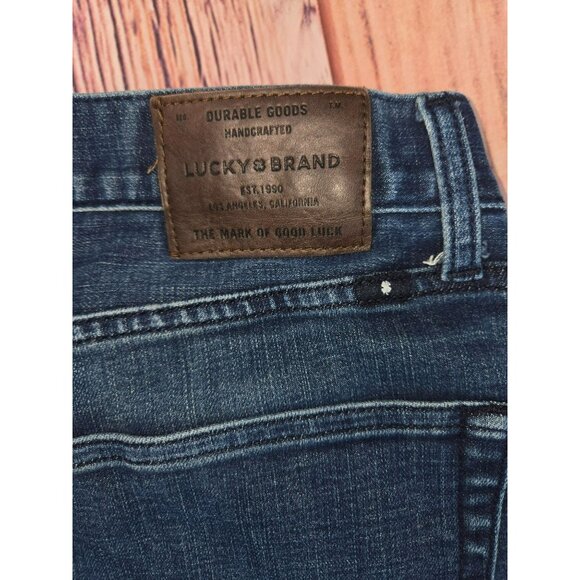 Lucky Brand Mens 363 Straight Fit Jeans 36/32 Durable Goods Handcrafted Denim - Picture 6 of 10